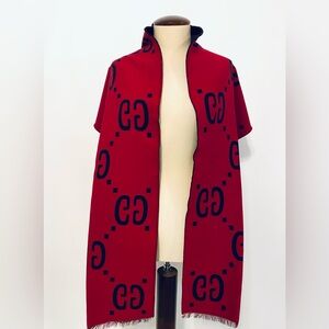 Gucci Reversible Scarf, Missing Tag, 100% Authentic